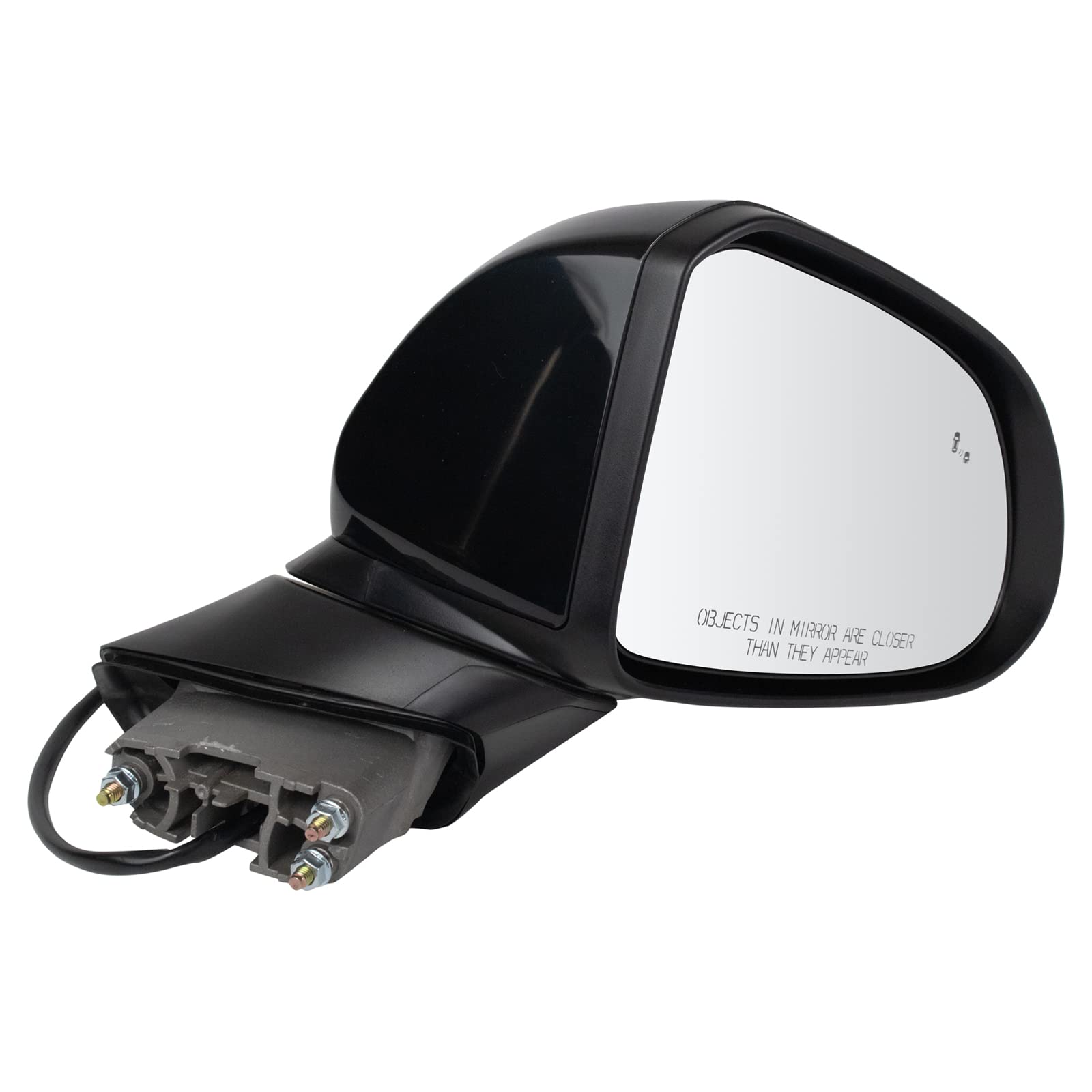 Trq Right Mirror Without Heat Passenger Side Compatible With 2019-2020 Hyundai Santa Fe Hy1321262