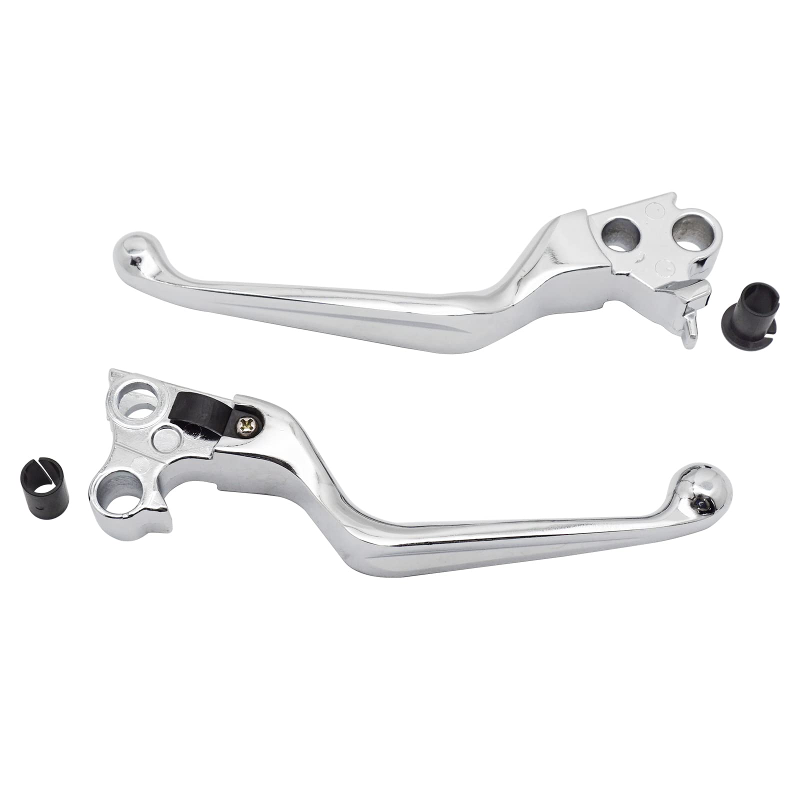 M Mati Black Brake Clutch Lever For Harley Davidson Sportster 883 1200 Softail Road King Dyna Electra Glide Street Bob Night Tra