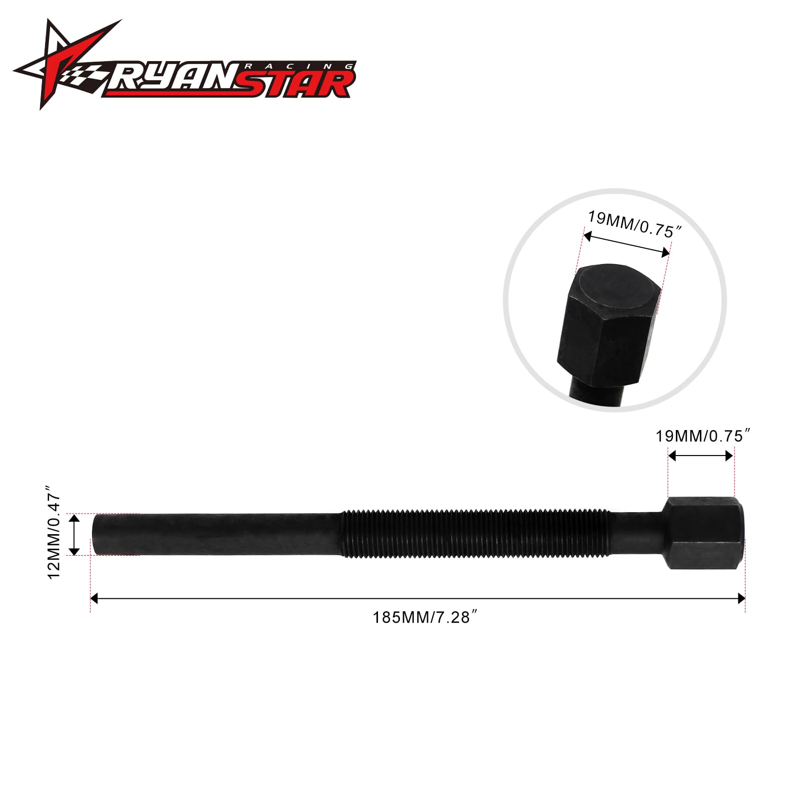 RYANSTAR RACING Heavy Duty Primary Clutch Removal Tool Clutch Puller John Deere Gator Accessories Compatible with John Deere wit