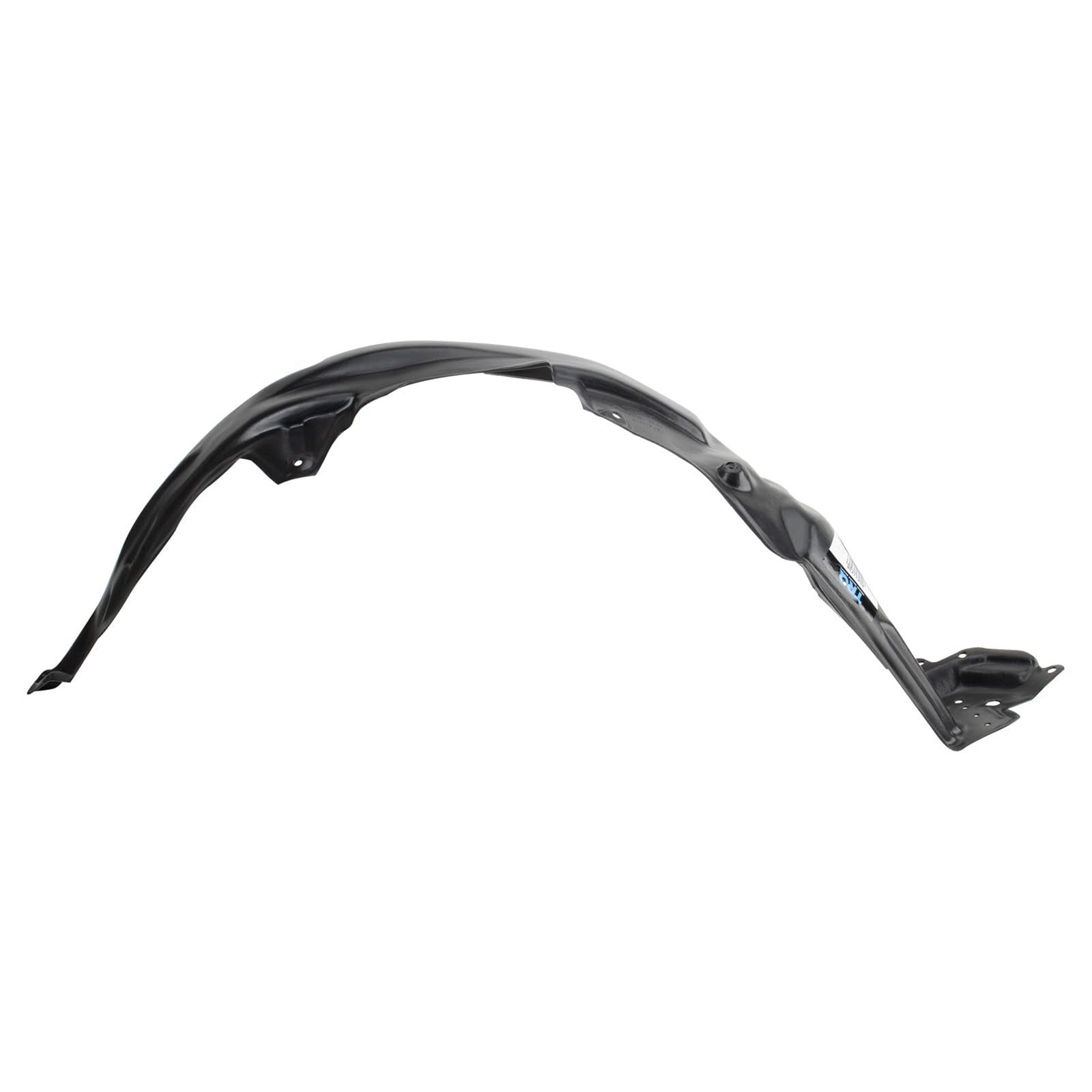 Trq Front Inner Fender Liner Set Compatible With 2009-2012 Toyota Rav4 To1248144 To1249144