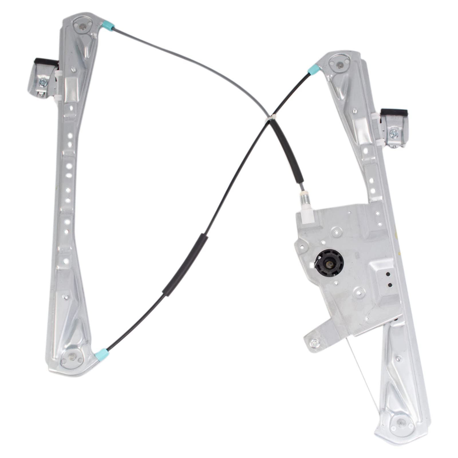 Trq Front Power Window Regulator Set Compatible With 2003-2006 Lincoln Ls Fo1350163 Fo1351163