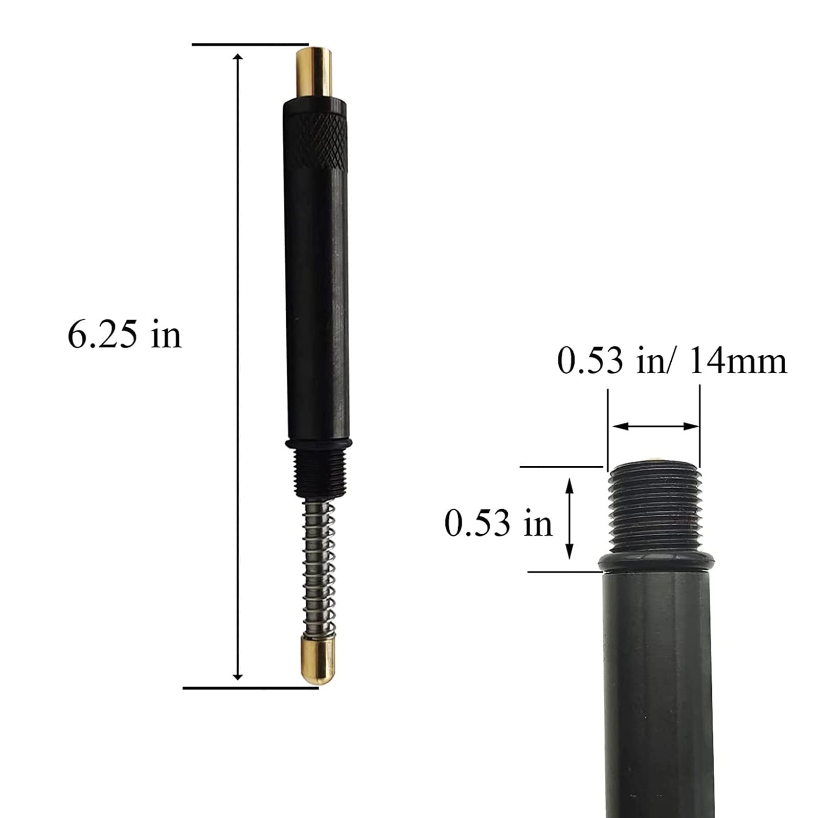 7880 14Mm Thread Top Dead Center Indicator Switch, Shift Indicator Replacement Part, 6' Long