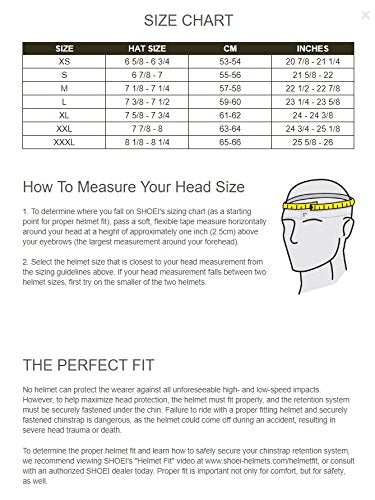 Shoei Unisex Adult RF-SR Solid Black Full Face Helmet 0107-0105-08