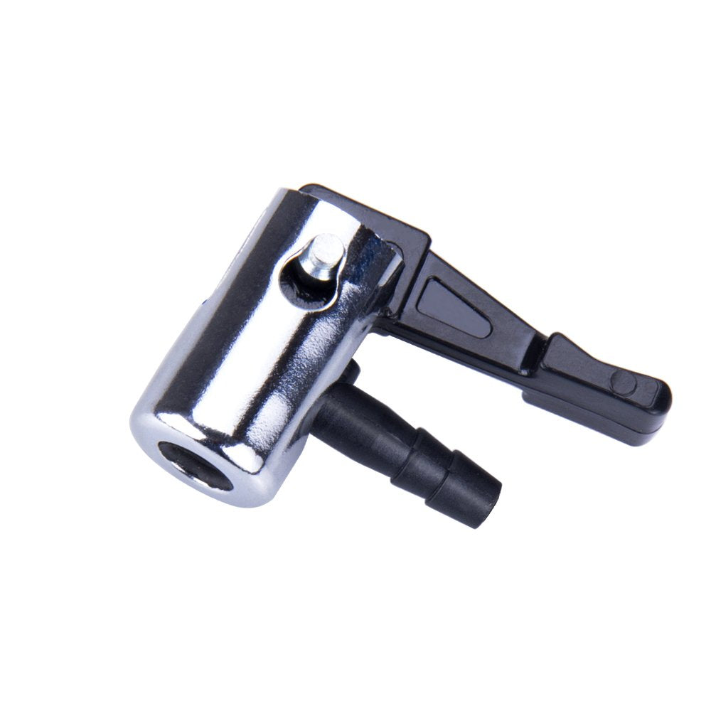 1/4''Lock On Air Chuck,Mini Air Compressor Portable Tire Inflator Tire Chuck Hose End With Barb Connector For Hose Repair-3Pack