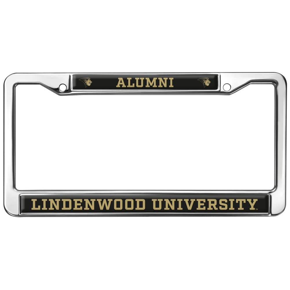 Lindenwood University Alumni Logo Full Size Standard License Plate Metal Frame