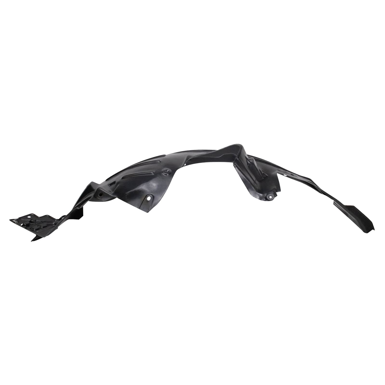 Trq Inner Fender Liner Set Compatible With 2011-2013 Hyundai Sonata Hy1248124 Hy1249124