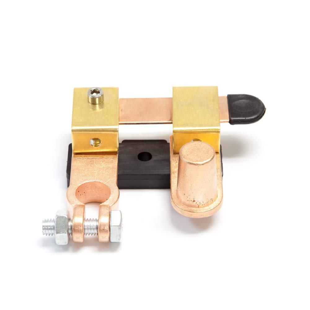Top Post Negative Battery Disconnect Switch 12V / 24V 250/750 Amps Knife Blade Isolator Power Cutoff Switch For Marine Car Boat Rv Atv (Horizontal And Vertical)
