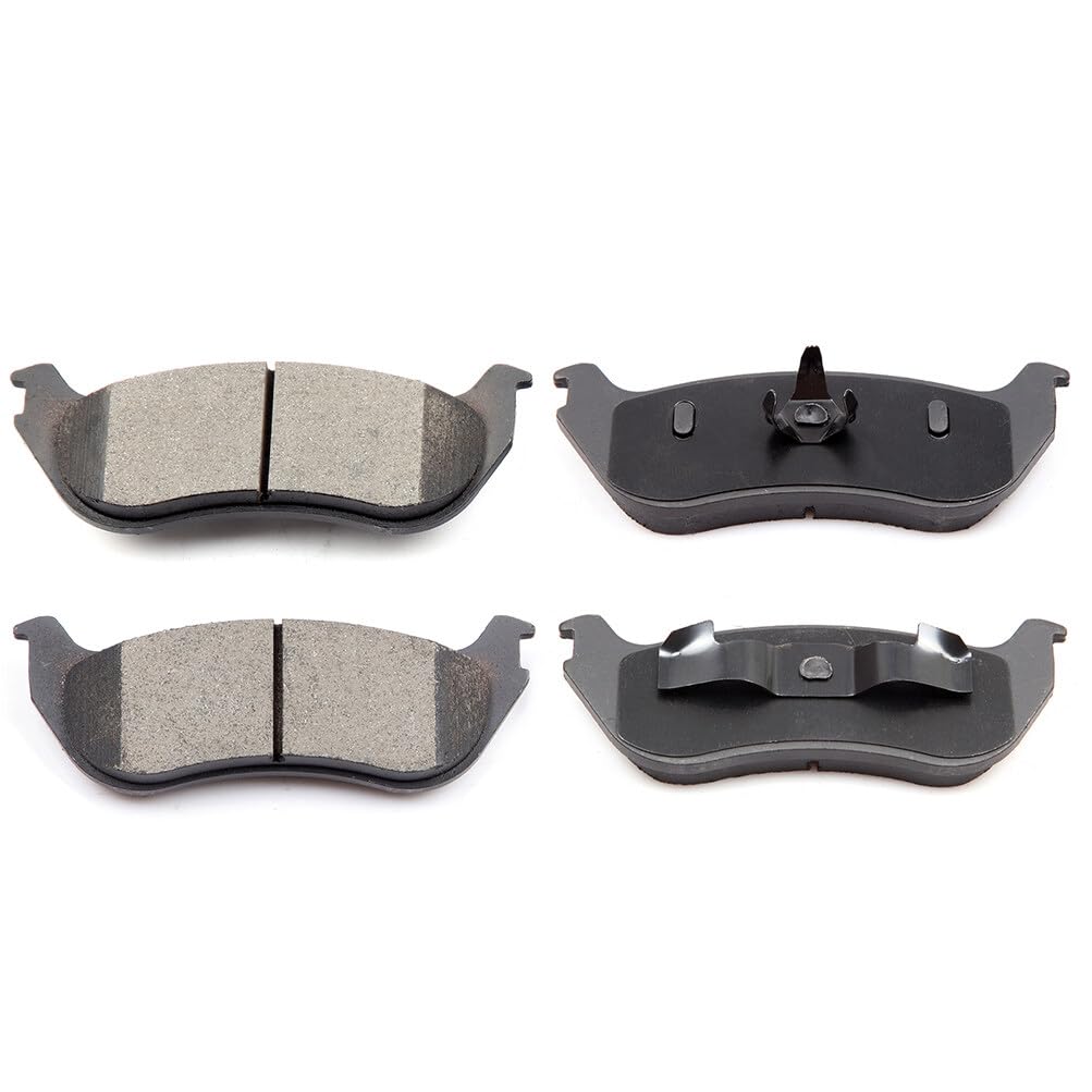 Cciyu D881 Rear Ceramic Disc Brake Pads Kit For Ford For Explorer 2002-2005,For Mercury Mountaineer 2002-2005 4Pcs