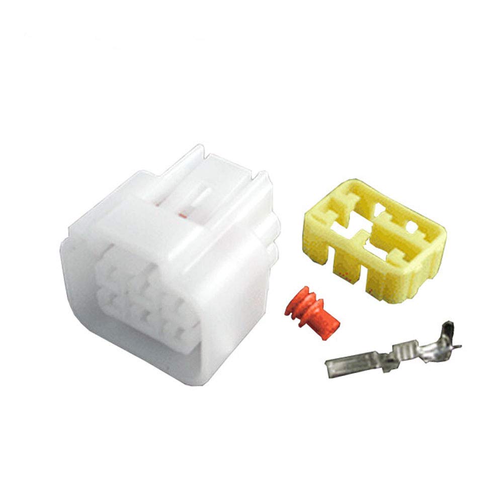CNLW 6 Pin Waterproof Electrical Wire Connector Kit, Model DJ7061Y-2.3-21/11, Flame Retardant Plastic, Male & Female Automotive Connectors