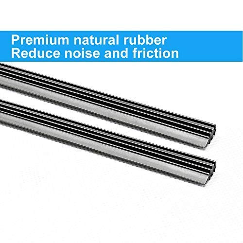 Rear Wiper Blade,Aslam 14D Rear Windshield Wiper Blades Type-E For Original Equipment Replacement,Exact Fit(Pack Of 2)