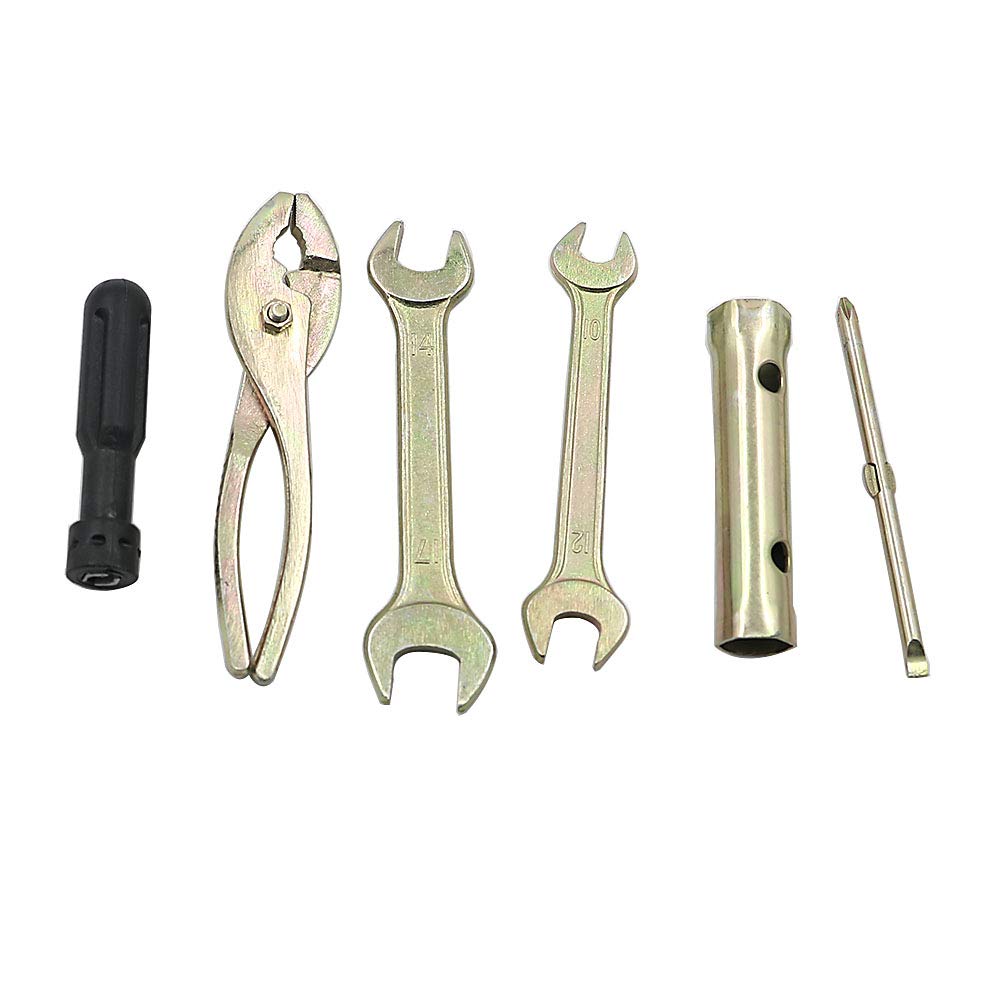 Alpha Rider Motorcycle Tool Kit For Honda C100 C70 CM91 CT70 CT90 C110 S65 S90 C200 CA95 Z50 CF70, Including 6 pieces and 1 pack