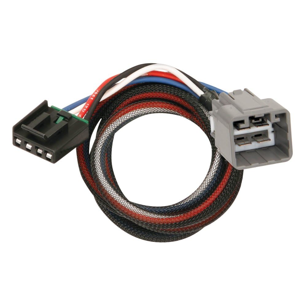 Tekonsha 301400 Trailer Brake Controller Custom Harness, Vehicle & Brake Control Ends, Compatible with 2014-2023 Jeep Cherokee
