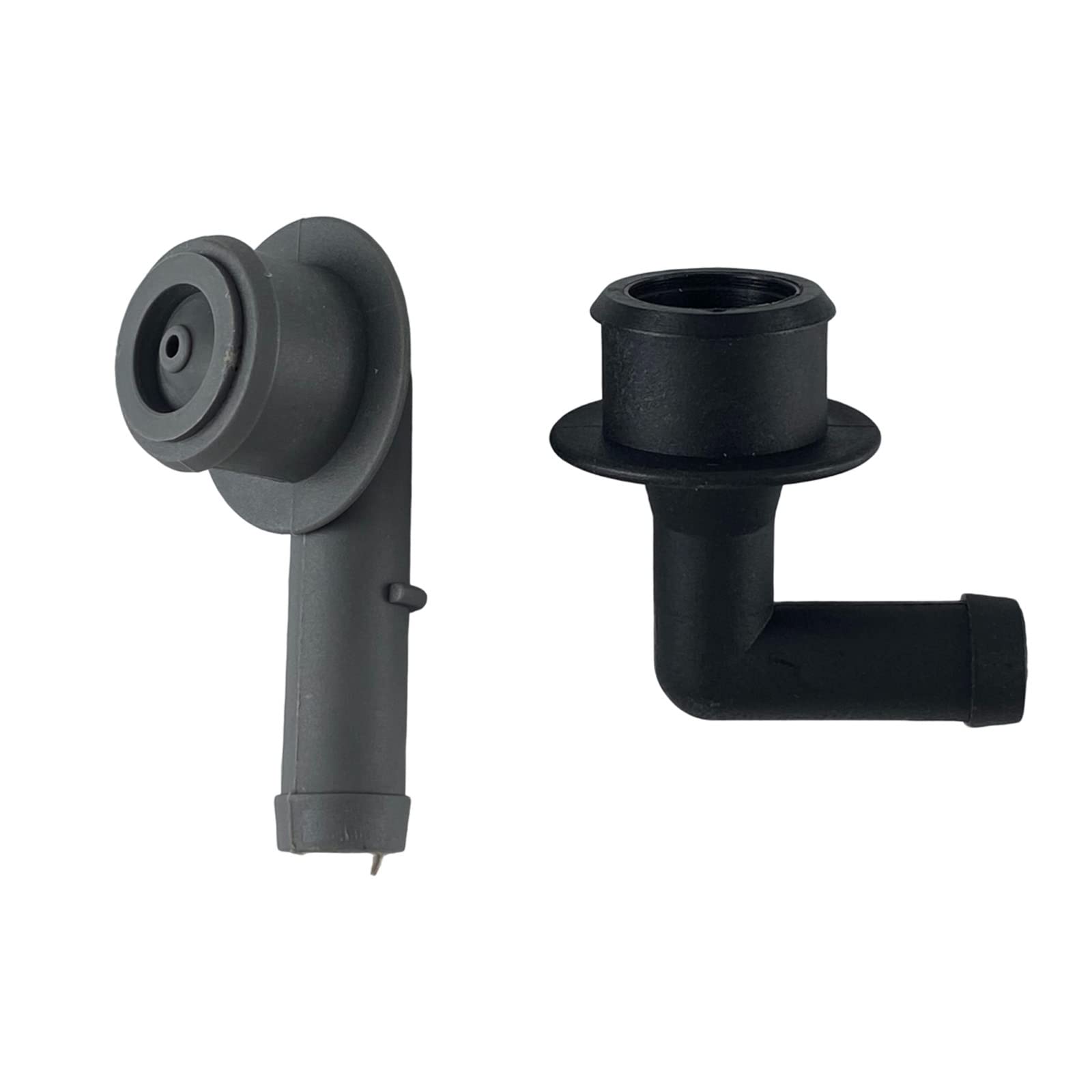 Xdf 53013360Aa Pcv Ccv Vent Valve Elbow & Grommet Set Pcv Ccv 2X Vent Valve Elbows And 2X Grommets Compatible For Jeep Grand Che