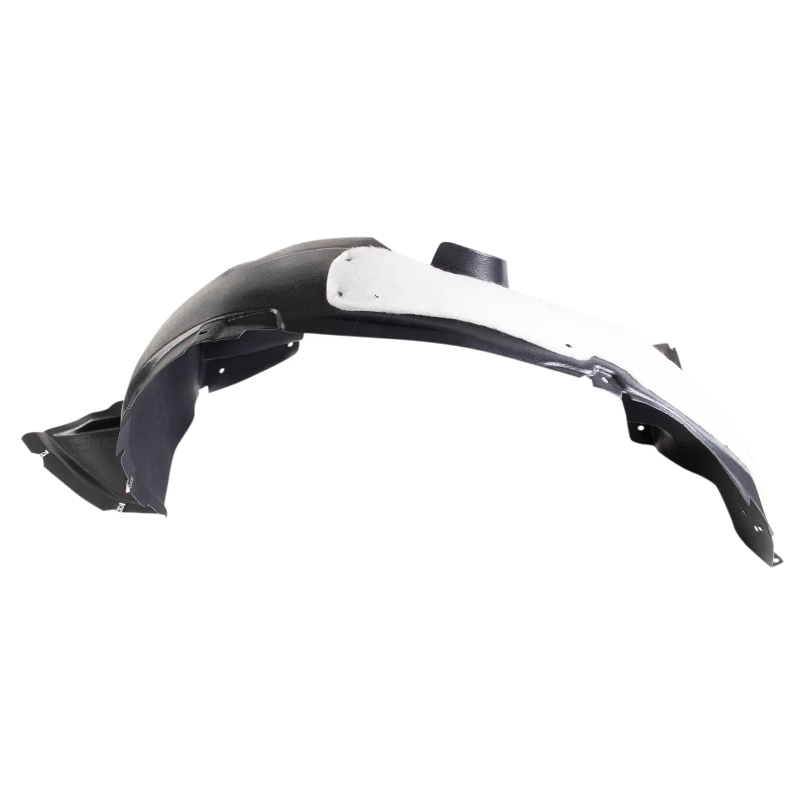 TRQ Front Inner Fender Liner Set for 2015-2016 Chevrolet Trax - GM1248286 GM1249286, Durable Protection, Easy Installation