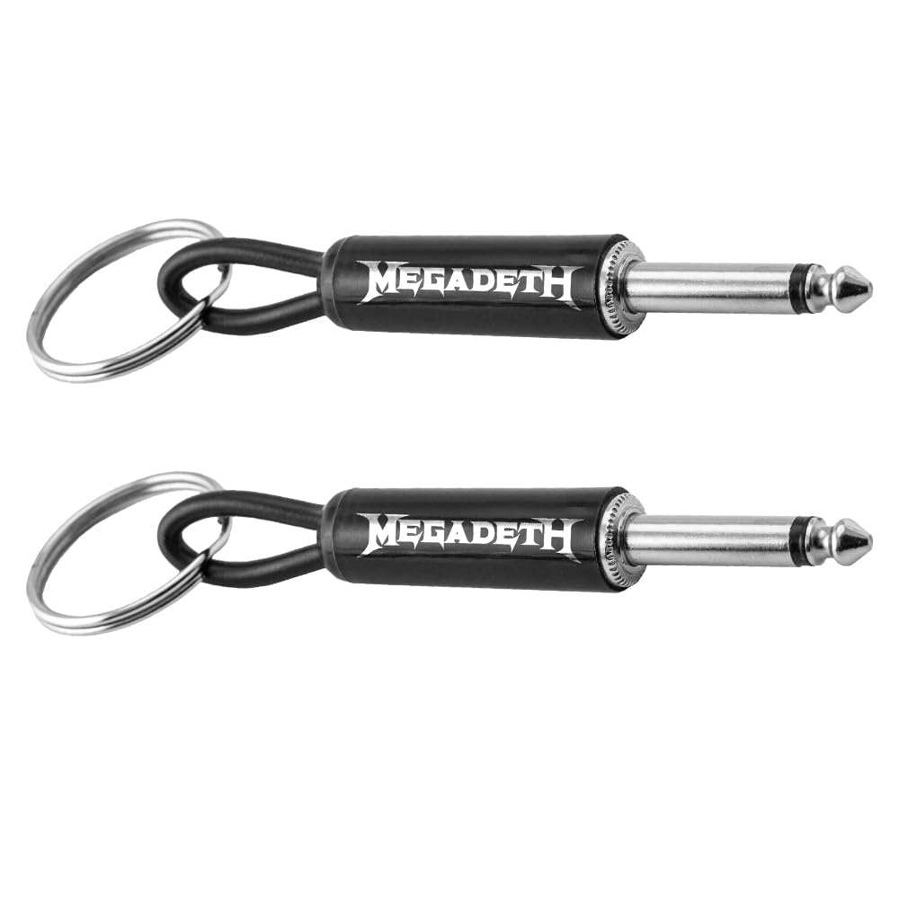Pluginz Guitar Plug Keychains (Megadeth 2 pack)