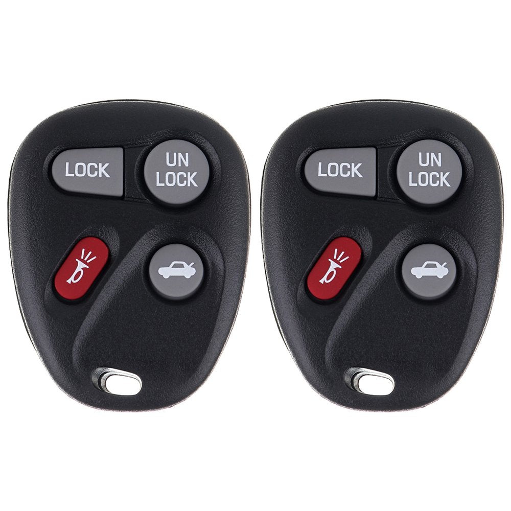 Eccpp Replacement Fit For Keyless Entry Remote Key Fob For Buick For Gmc For Pontiac For Saturn For Oldsmobile For Cadillac Escalade Series Abo1502T (Pack Of 2)