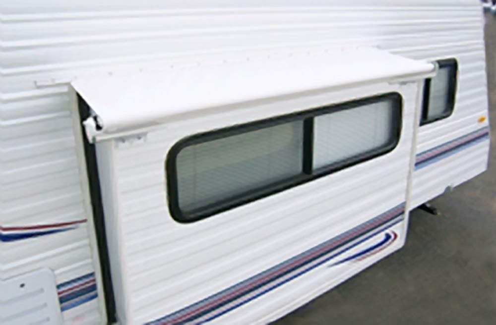 Carefree Lh1450042 White Slideout Cover Awning