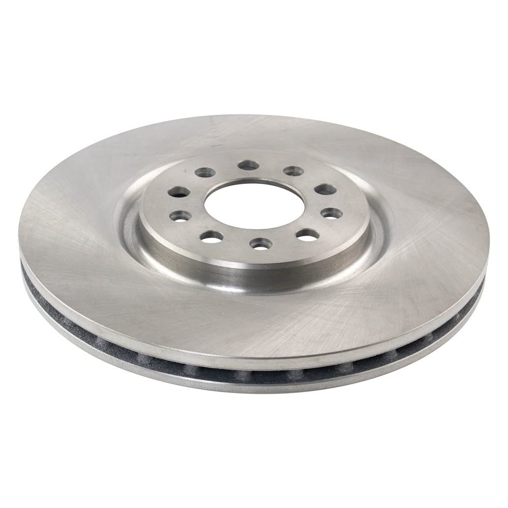 Trq Front Brake Rotors Set Vented Compatible With 2015-2017 Chrysler 200 2014-2023 Jeep Cherokee