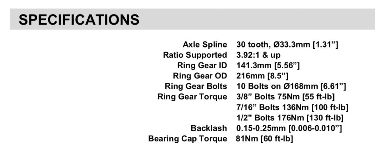 Arb Rd116 Air Operated Locking Differential For Dana Spicer Model 44, 3.92 & Up, 30 Spline