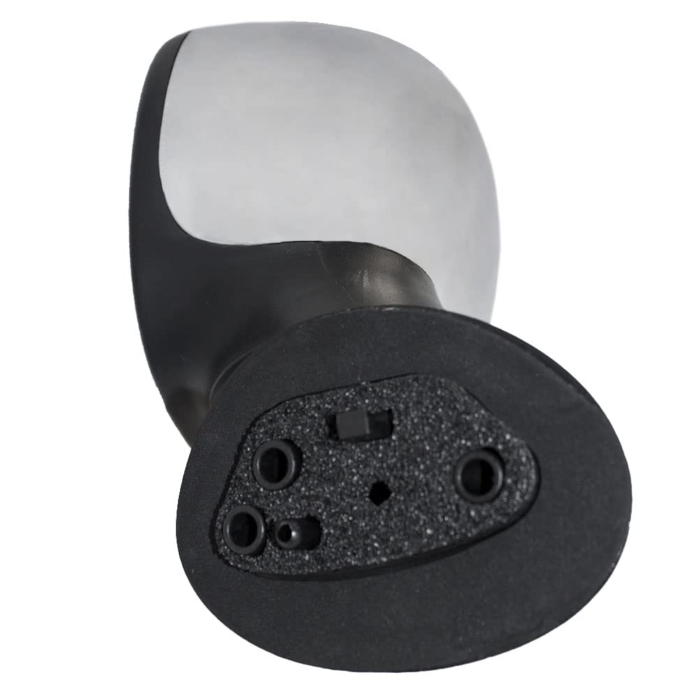 Replacement Driver Power Side View Mirror Heated Blind Spot Glass With Chrome Cover Compatible With 2012-2014 500 68073123Ab 681