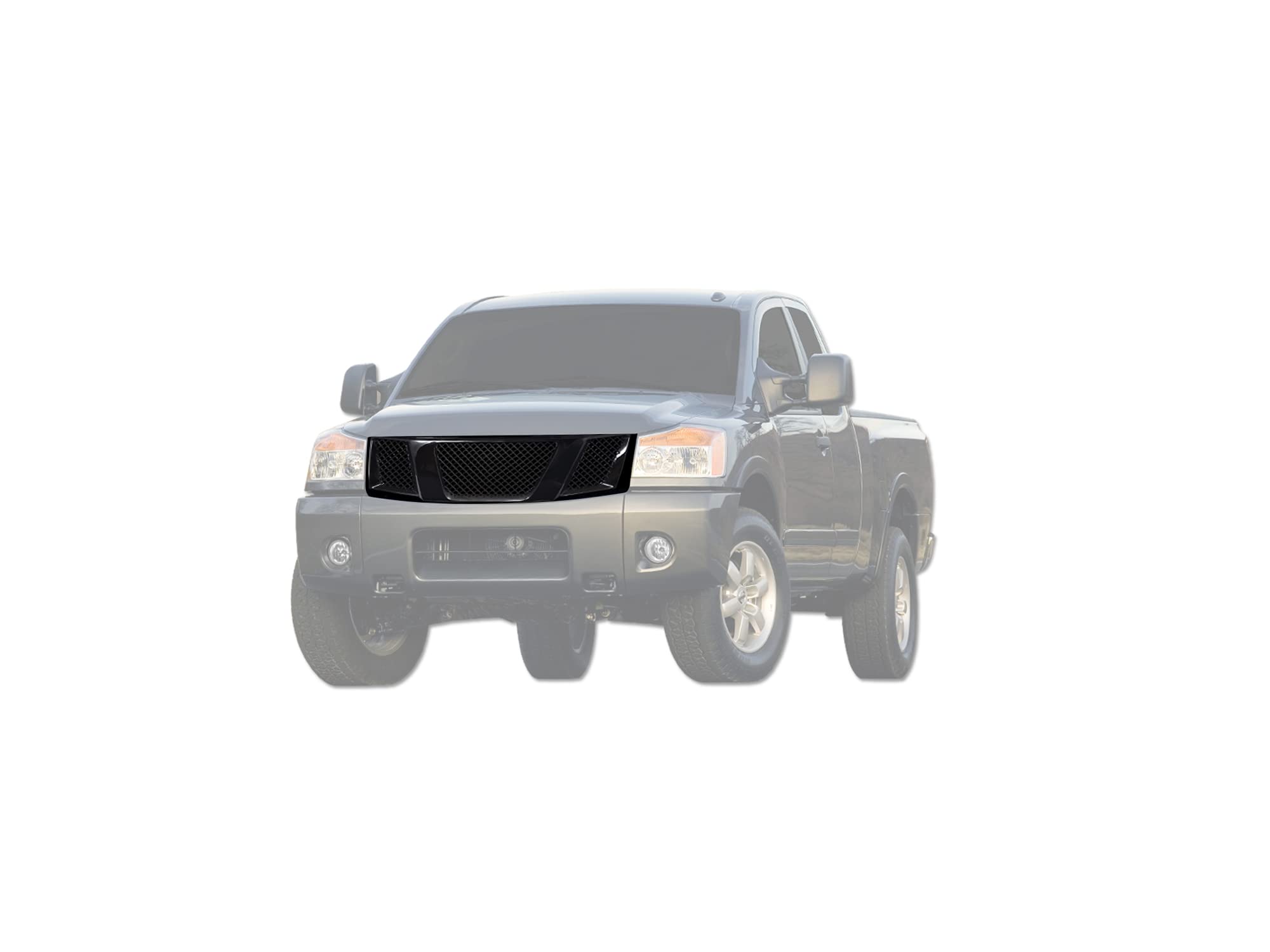 Armordillo 2005-2007 Nissan Armada Mesh Grille Gloss Black
