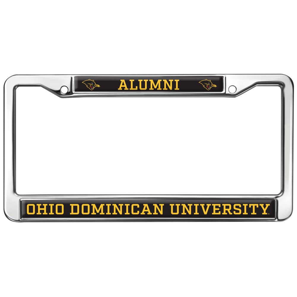 Ohio Dominican University Alumni Full Size Standard License Plate Metal Frame