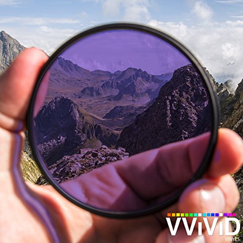 Vvivid Transparent Colorful Vinyl Window Tinting Sheets (5Ft X 6Ft, Purple)
