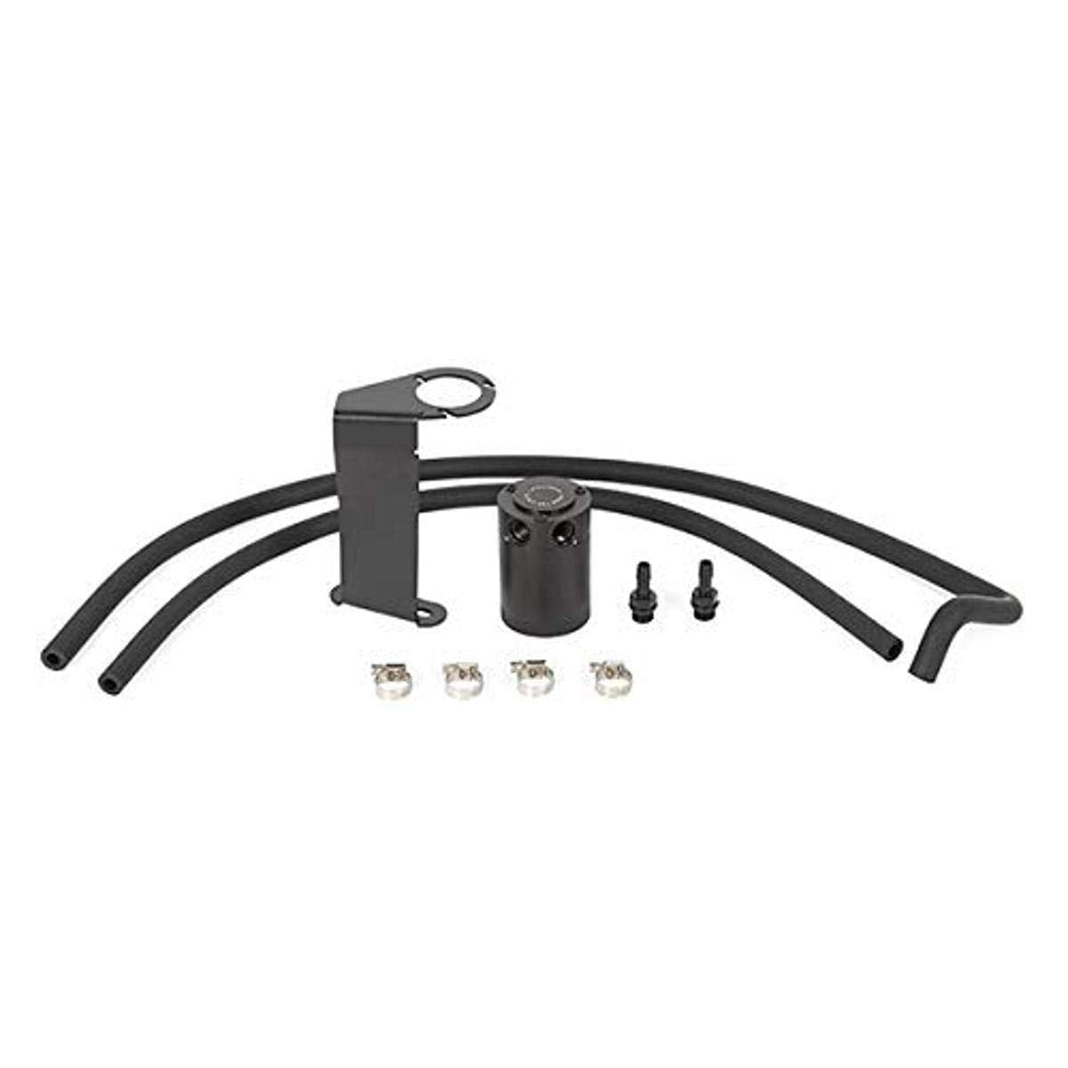 Mishimoto Mmbcc-Q50-16Pbe Baffled Oil Catch Can Kit, Compatible With Nissan Infiniti Q50 & Q60 3.0T, 2016+, Black