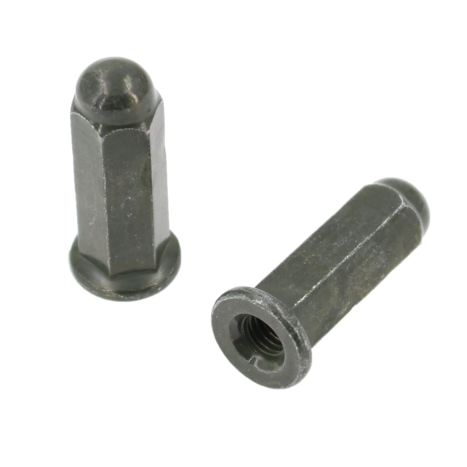 Glixal GY6 50cc 125cc 150cc 200cc Intake and Exhaust Stud Nuts with Exhaust Gasket for 139QMB 139QMA 152QMI 157QMJ Engine Scoote