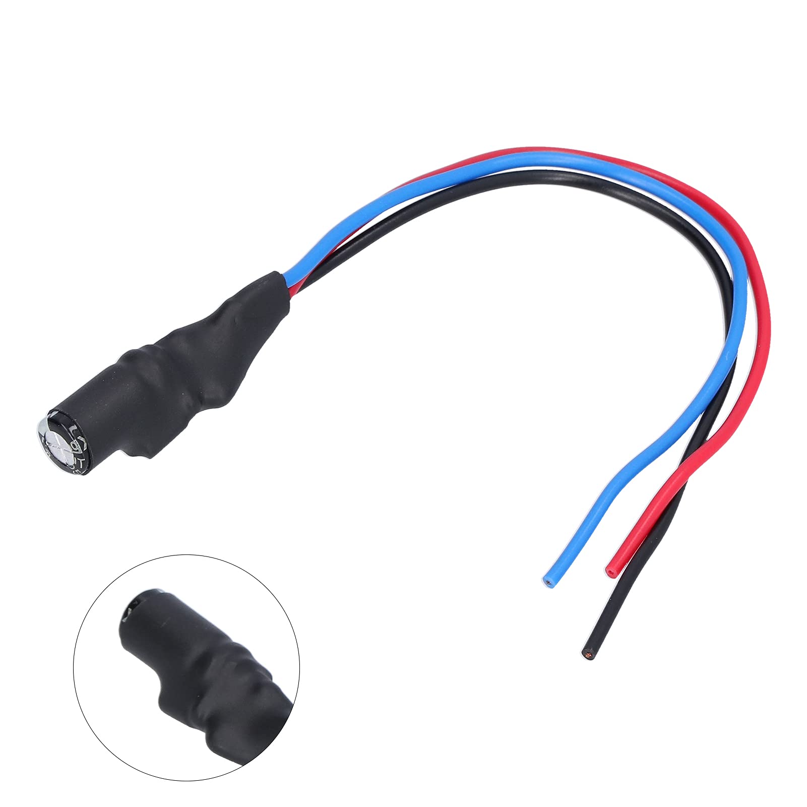 Reversing Camera Rectifier Cable, Reverse Camera Signal Filter 12V Relay Capacitor Rectifier Cable For Germany American Car Seri