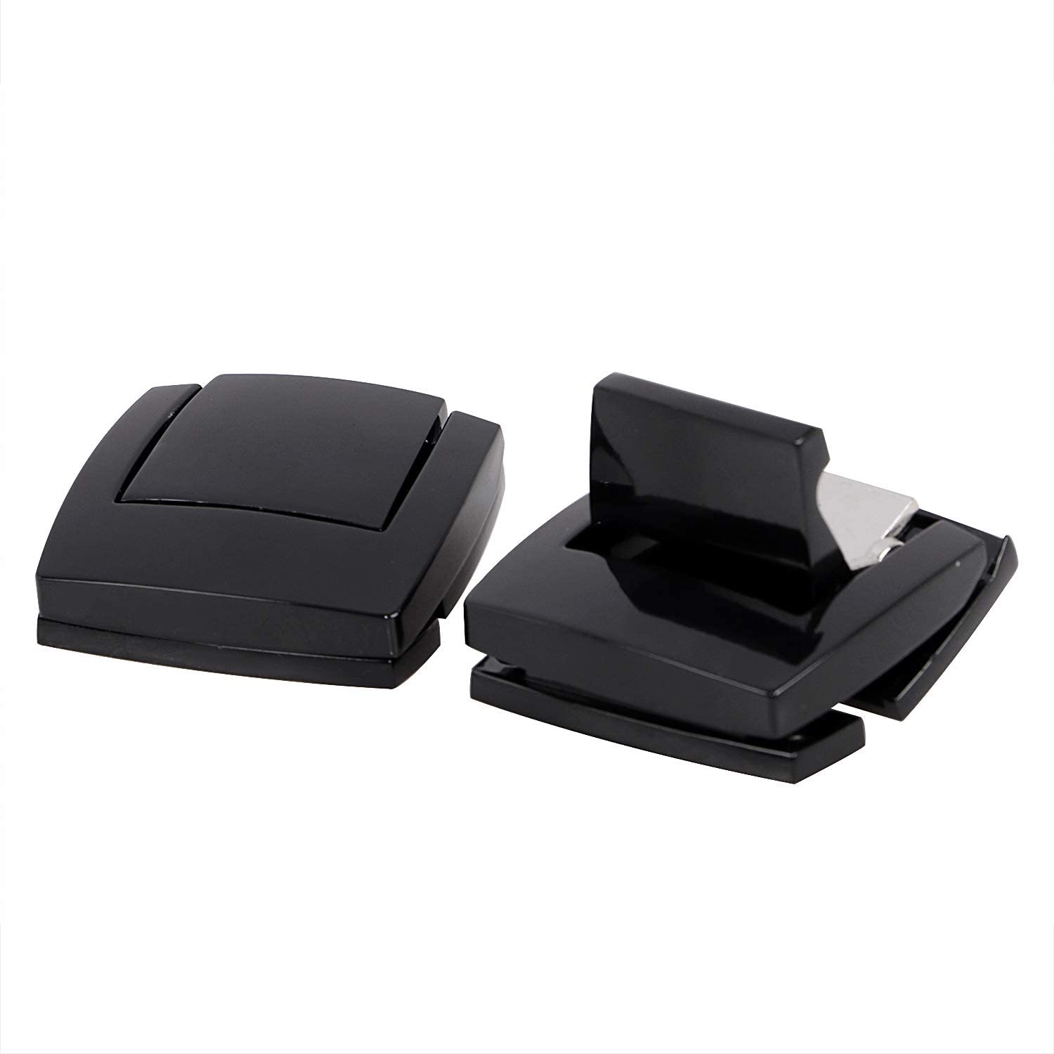 XYZMT Black Tour Pack Latches Lock Razor Chopped Fit For Harley 1980-2013 12 Touring Electra Road Glide Classic FLHTC FLHTCU Pol