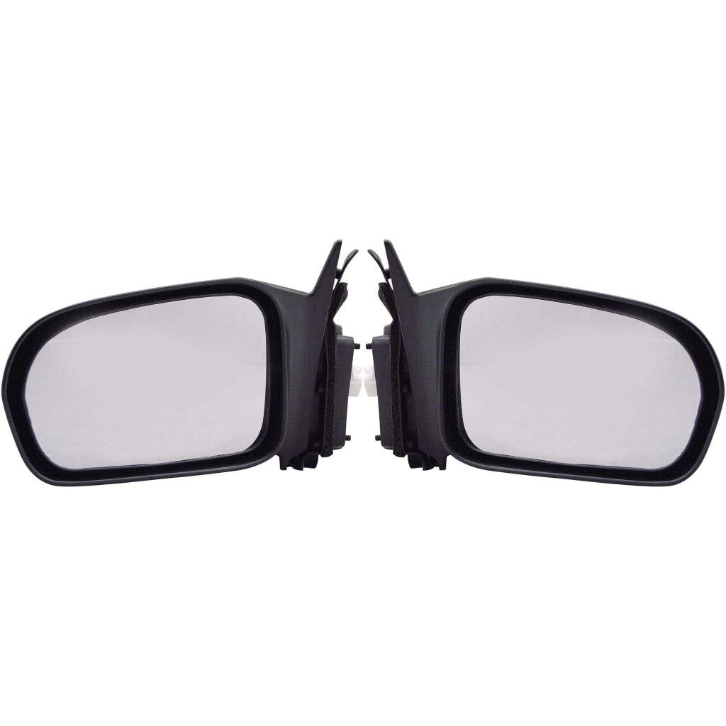 For Honda Civic 2001 02 03 04 2005 Door Mirror Driver and Passenger Side | Pair | Power | Non-Heated | Coupe | HX/LX Model | Tex