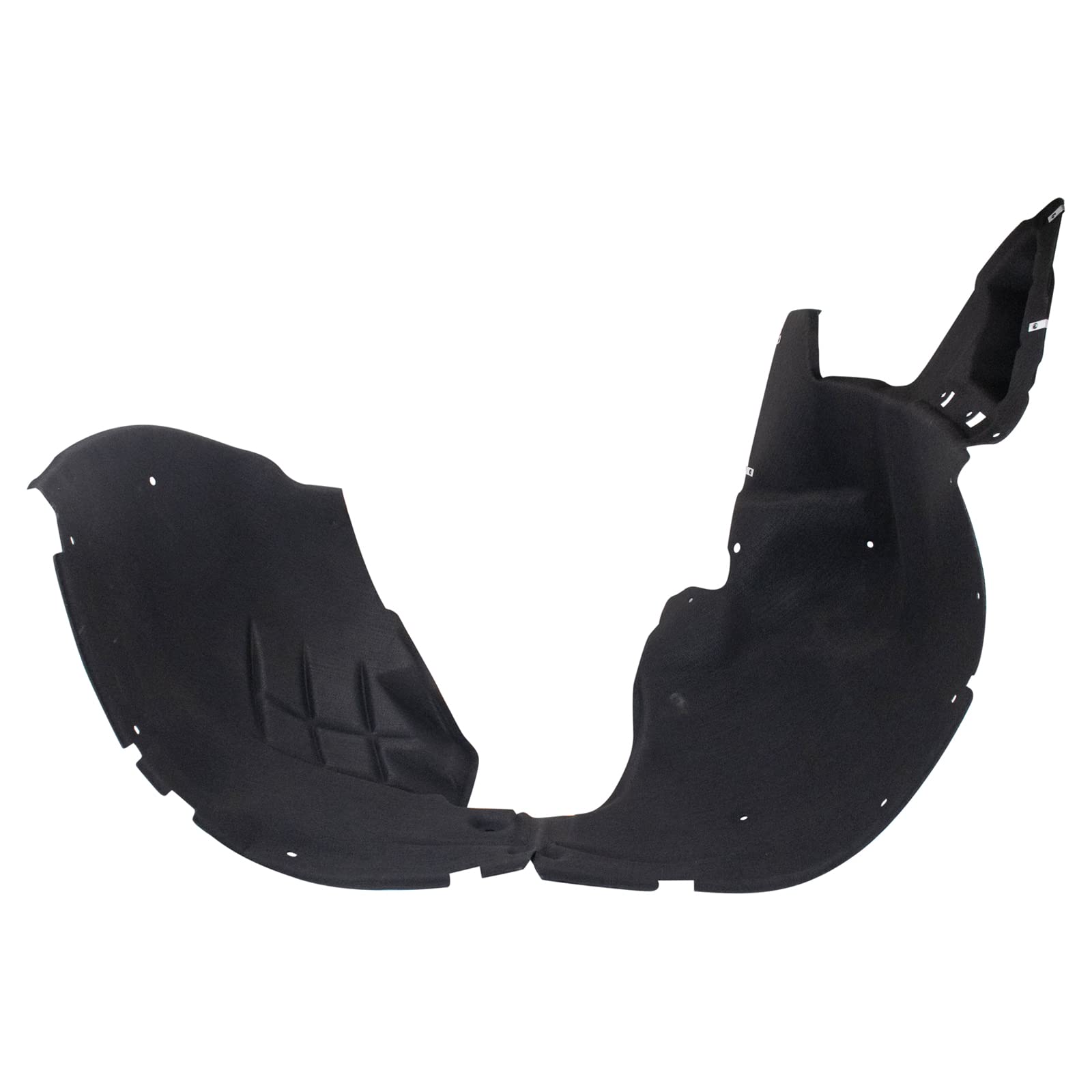 Trq Front Inner Fender Liner Set Compatible With 2020-2023 Gmc Acadia Gm1248304 Gm1249304