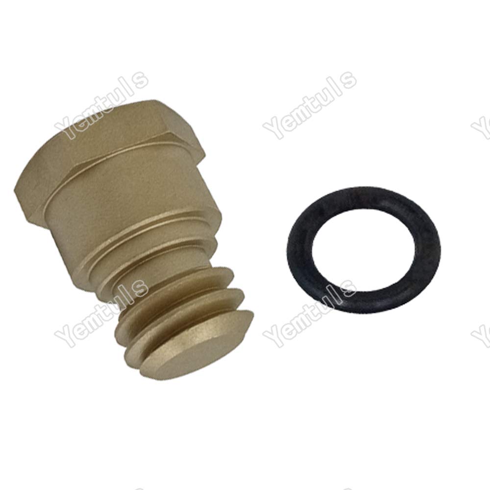 Yemtuls Replacement for HFCM Water Separator Drain Plug Upgrade Ford Powerstroke 6.0L Diesel 2003-2007,Pack of 1