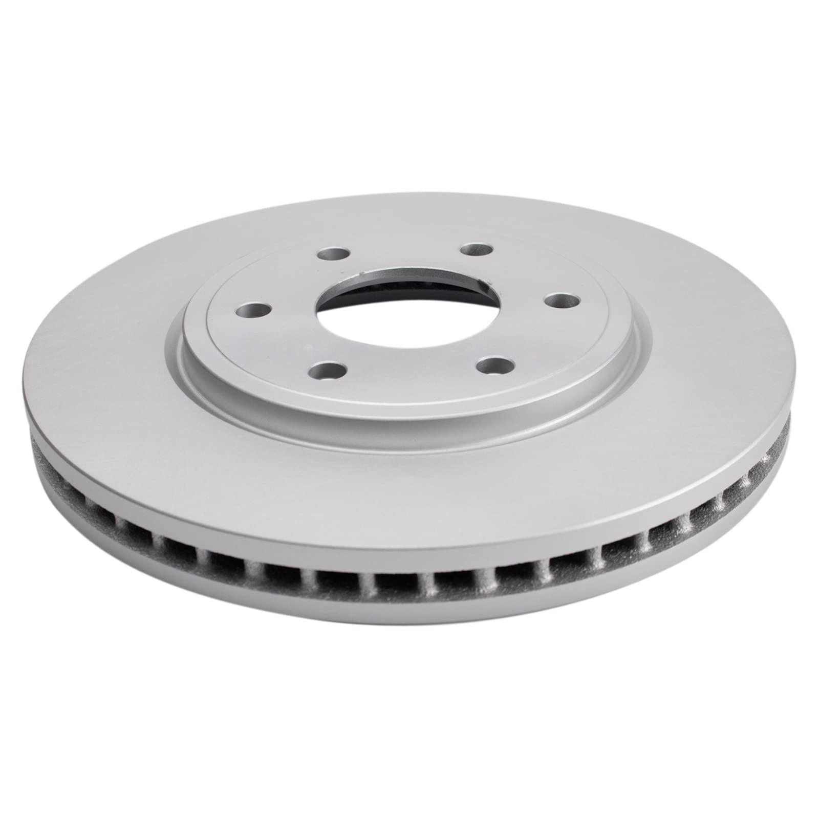 Trq Front Brake Pad & Rotor Kit Brake Pads Brake Rotor Ceramic Premium G-Coated Compatible With 2005-2017 Nissan Frontier 2009-2