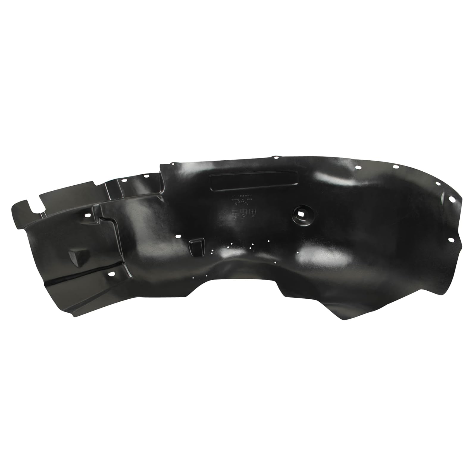 Trq Front Inner Fender Liner Set Compatible With 2007-2013 Gmc Sierra 1500 Gm1248189 Gm1249189