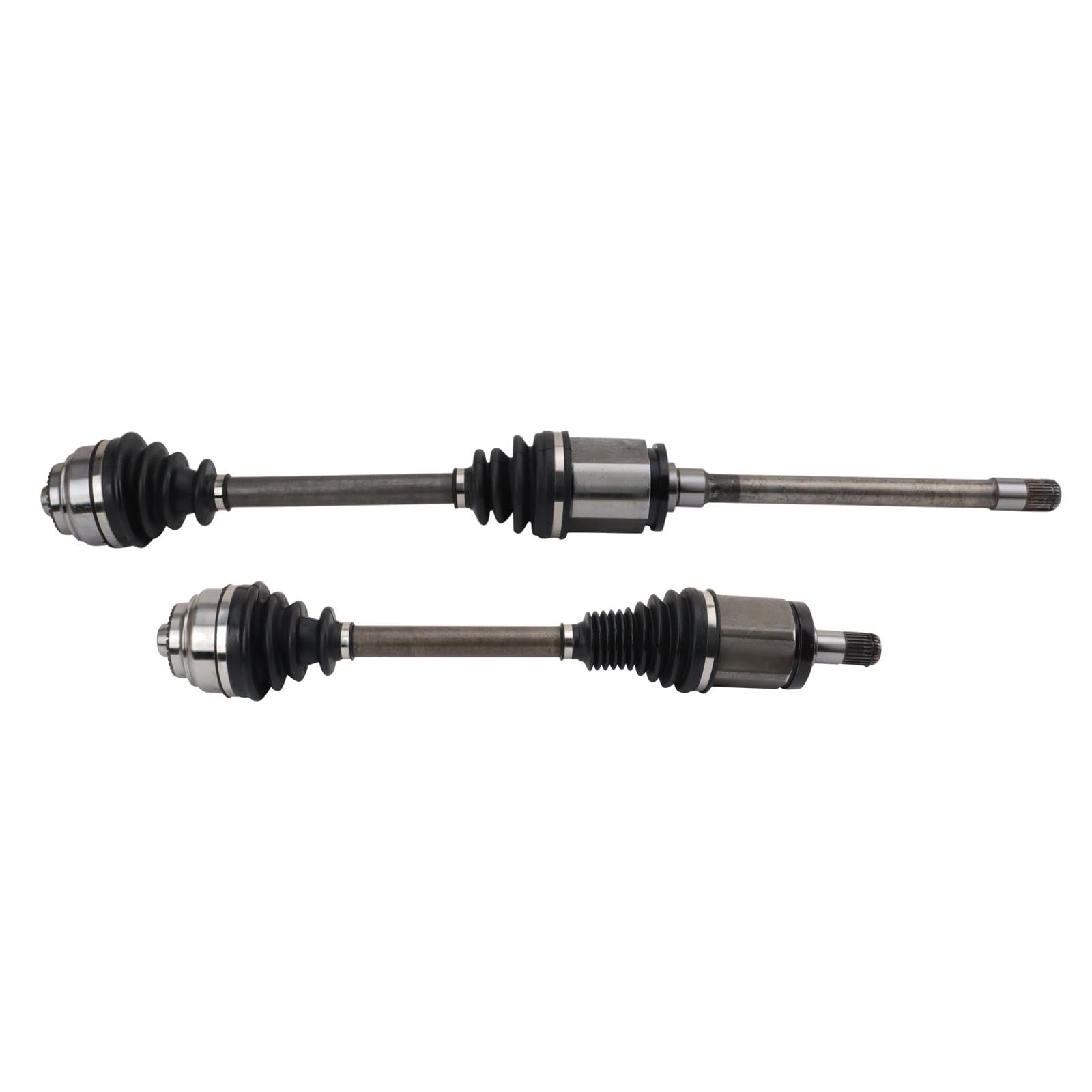 TRQ Front CV Axle Shaft Assembly Set Compatible with 11-17 X3 15-18 X4