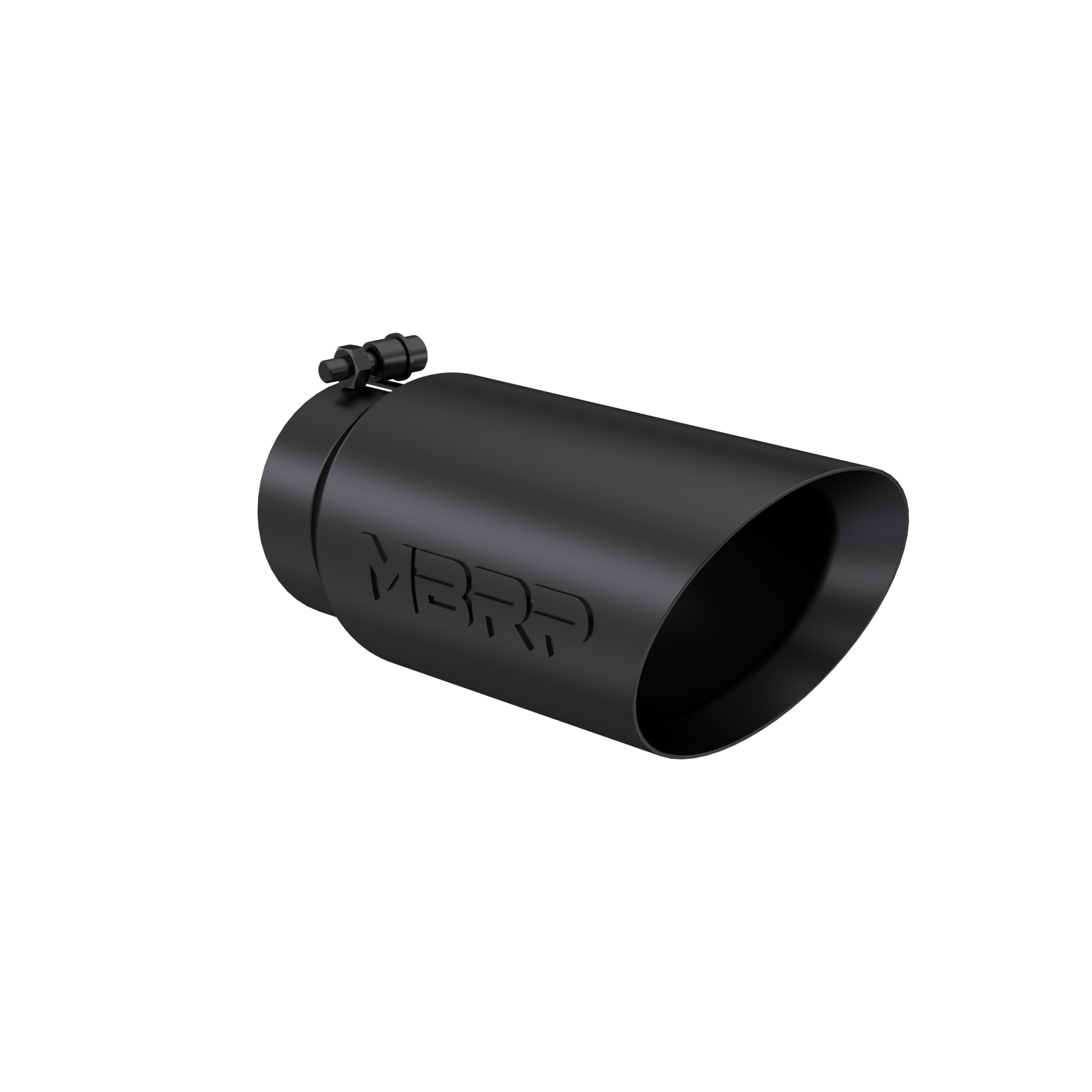 MBRP T5053BLK 5'' O.D. Dual Wall Angled Exhaust Tip (Black Coated)