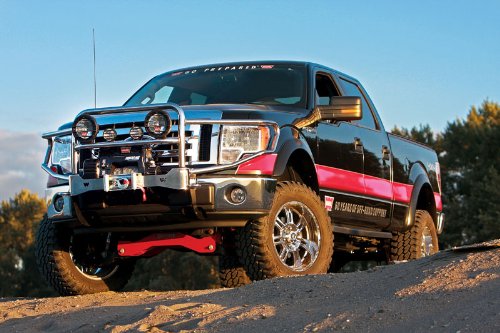 WARN 82700 Gen II Trans4mer Headlamp Brush Guard, Fits: Dodge Ram 2500, 3500 (2010-2012), Polished Stainless Steel