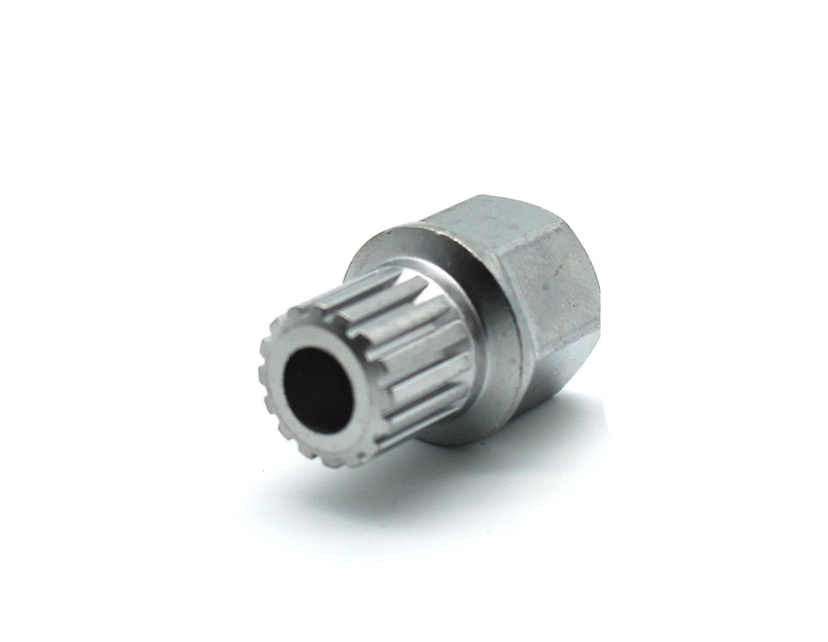 Temo 61/16Pt Wheel Lock Lugnut Anti-Theft Lug Nut Screw Removal Key Socket S3057 For Vw Audi