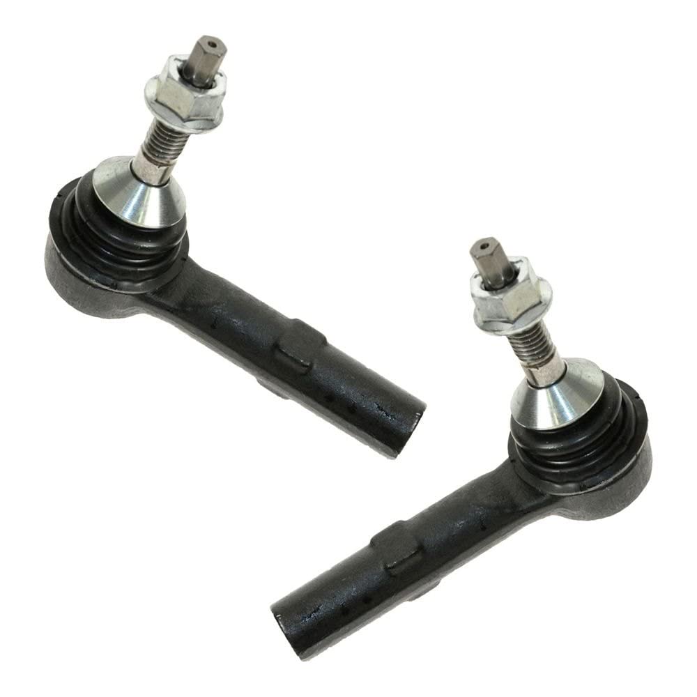 TRQ Front Outer Tie Rod Set Compatible with 2003-2006 Ford Expedition Lincoln Navigator