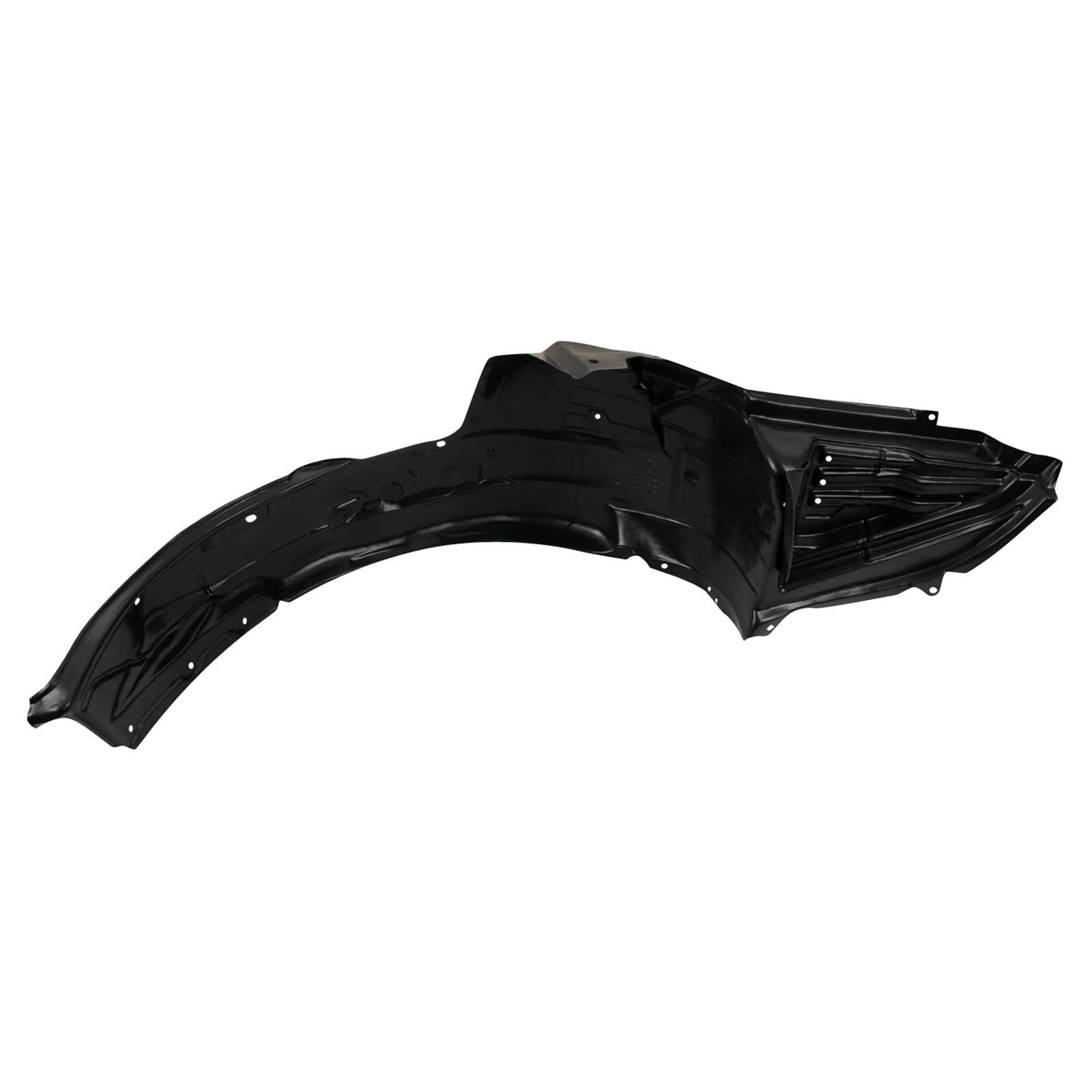 Trq Front Inner Fender Liner Set Compatible With 2008-2010 Subaru Impreza Su1248122 Su1249122
