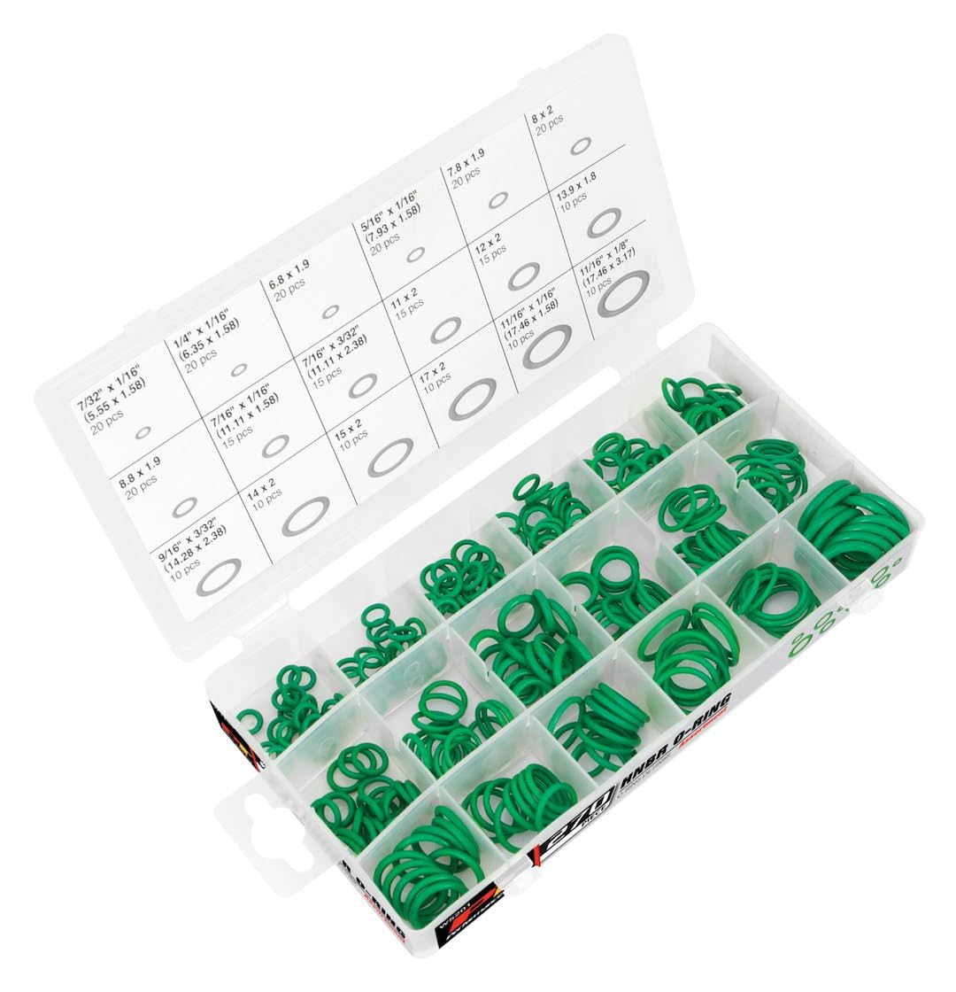 270 Pc Hnbr O-Ring Assortment Kit