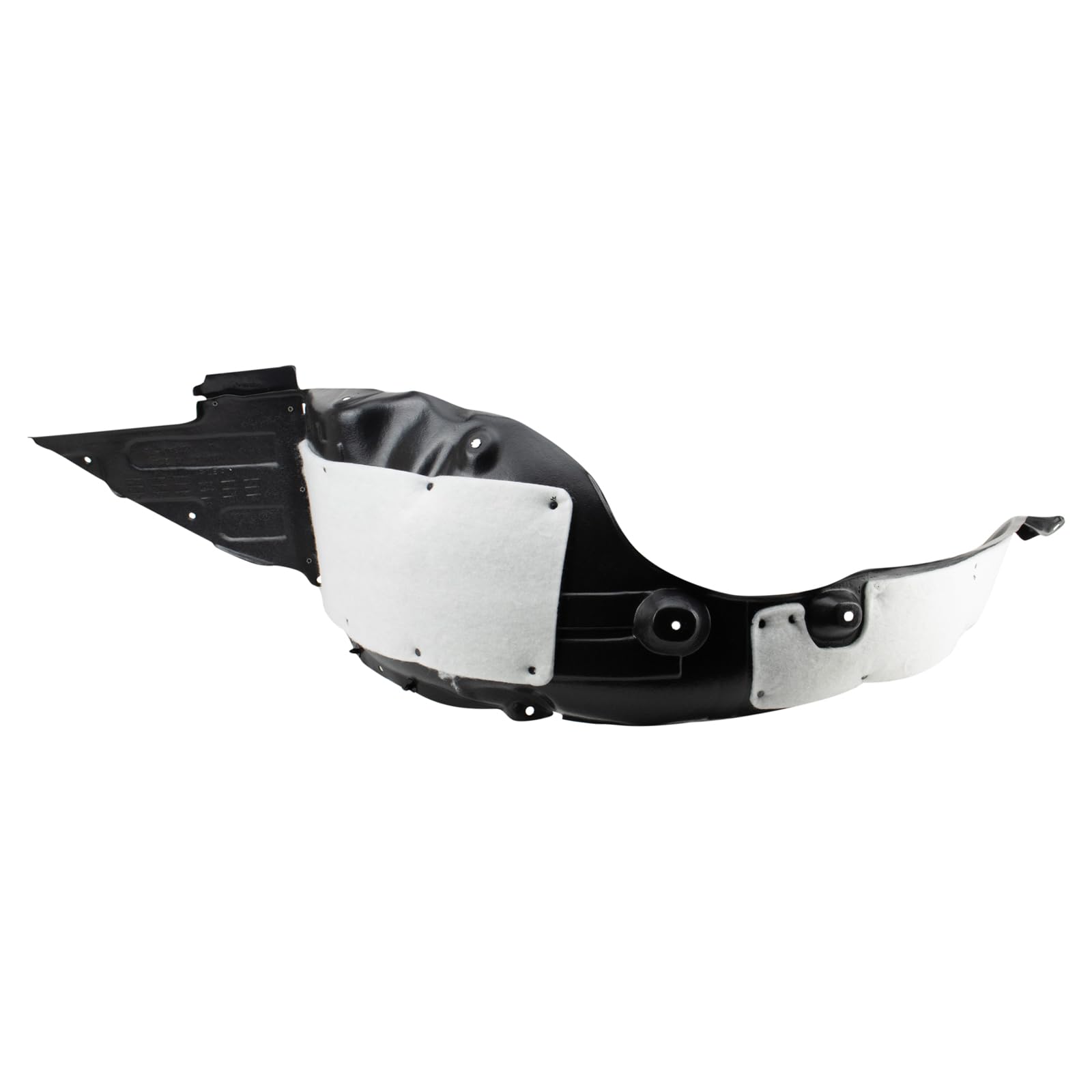 Trq Front Inner Fender Liner Set Compatible With 2014-2015 Kia Optima Ki1248131 Ki1249131