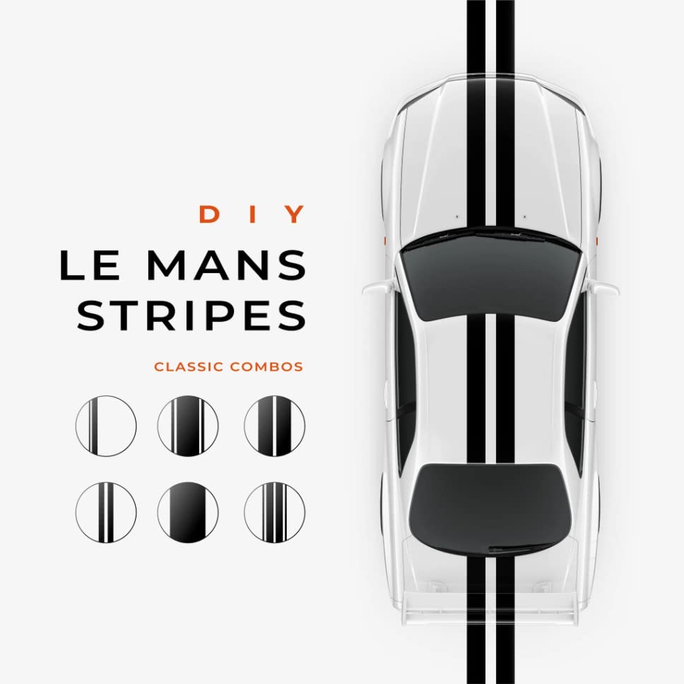 Vvivid Black Gloss Air-Release Adhesive Vinyl Tape Roll (8 Inch X 20Ft)