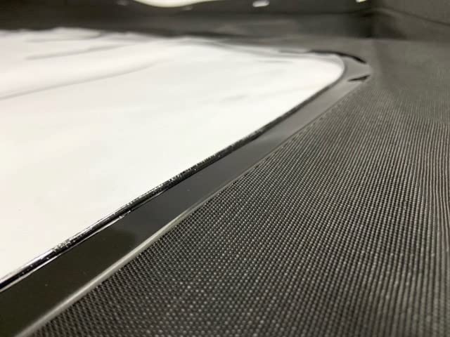 Replacement For: Ford Mustang 1994-2004 Convertible Soft Top & Plastic Window Black Sailcloth (1 Piece Easy Install)