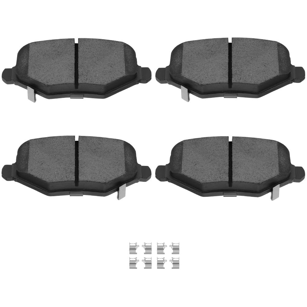 Scitoo D1719 Rear Ceramic Brake Pads Sets Fit For Chrysler Town & Country 2008-2012,For Dodge Grand Caravan 2008-2012,For Dodge