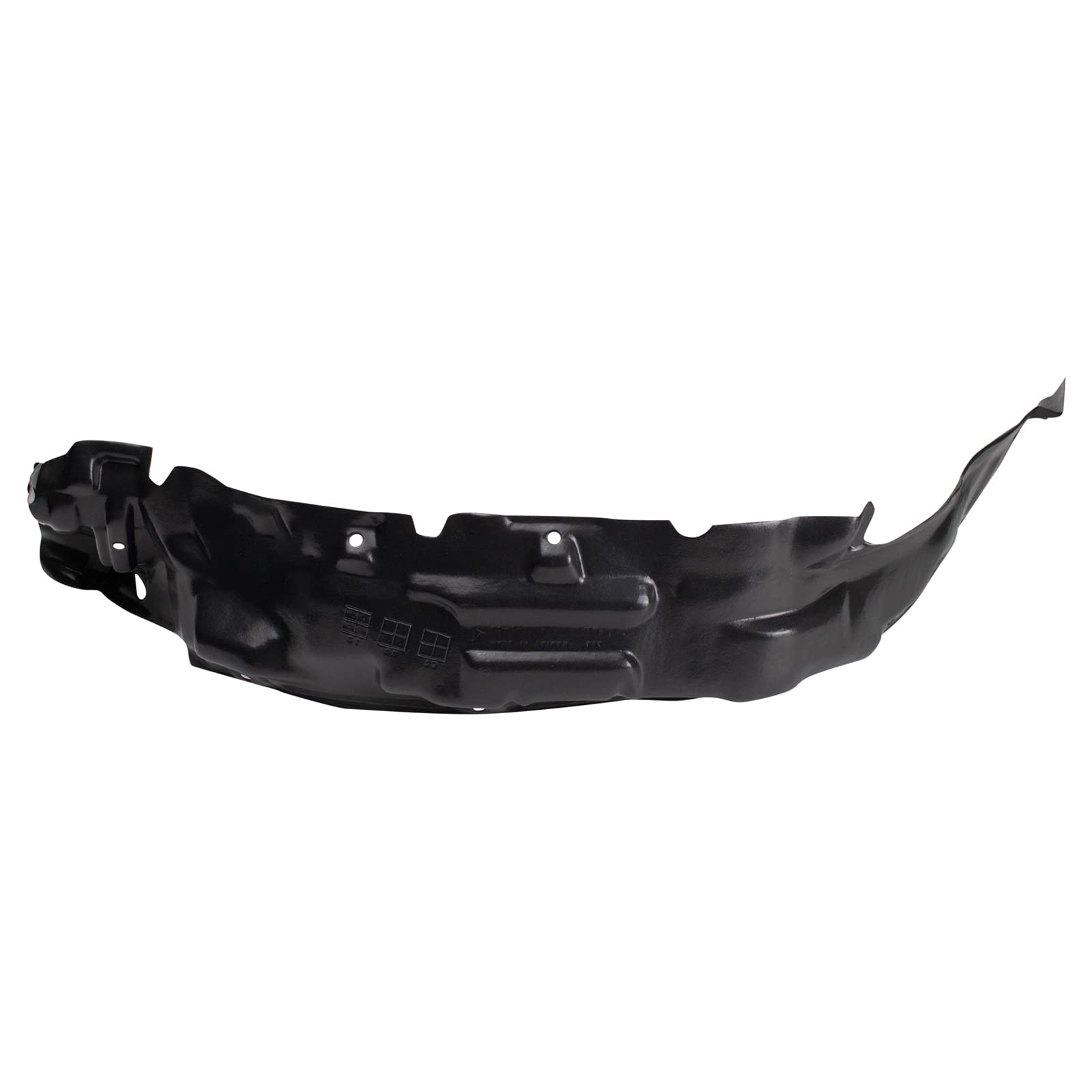 Trq Front Inner Fender Liner Set Compatible With 1989-1995 Toyota Pickup To1250102 To1251102