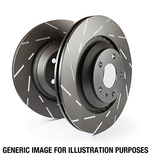 Ebc Brakes Usr7390 Ebc Usr Series Sport Slotted Rotor