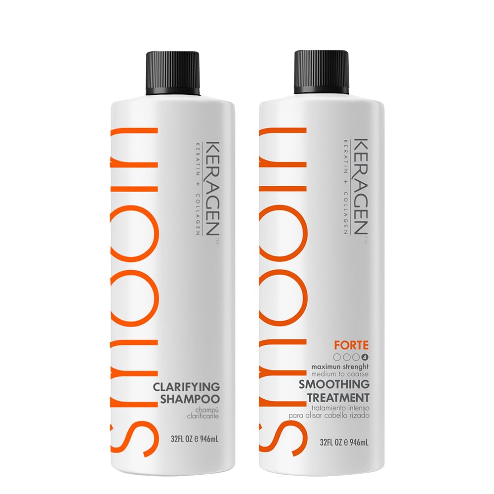 Keragen - Brazilian Keratin Smoothing Treatment  Dry and Damaged Hair-New